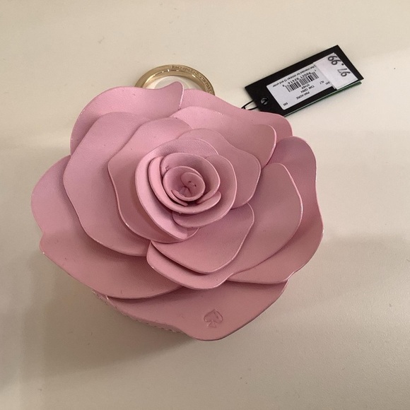 Kate Spade New York Flora Flower Novelty Bag Charm - Picture 6 of 15